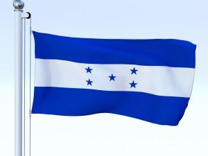 all north american flag pack 3D Model