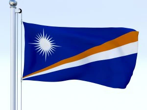 all oceanian flag pack 3D Model