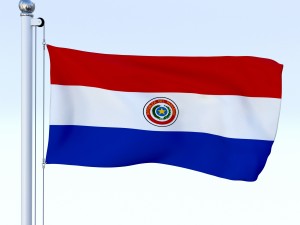all south american flag pack 3D Model