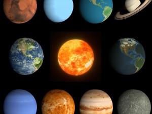 animated planet pack 3D Model