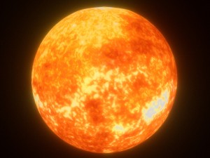 animated sun earth moon system 3D Модель