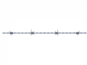 filo spinato cromato Modello 3D