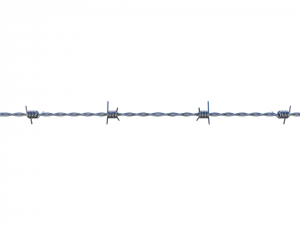 barb wire chrome 3D Model