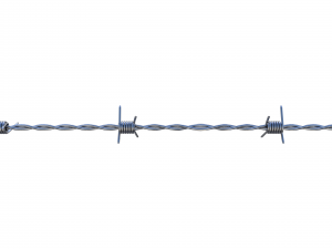 barb wire chrome 3D Model