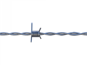 barb wire chrome 3D Model