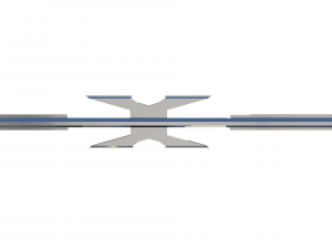 razor wire chrome 3D मॉडल