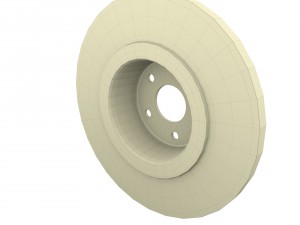 brake disk 3D मॉडल