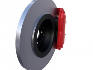 brake system 3D 모델