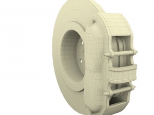 brake system 3D 모델