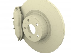 brake system 3D 모델