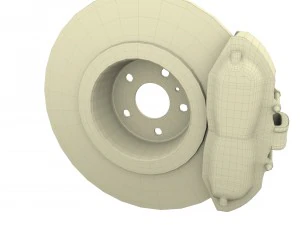 brake system 3D Model