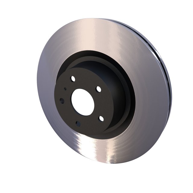 ventilated brake disk Modèle 3D .c4d .max .obj .3ds .fbx .stl .blend 