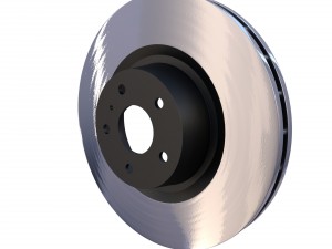 ventilated brake disk Modèle 3D