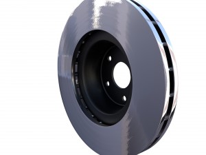 ventilated brake disk Modèle 3D