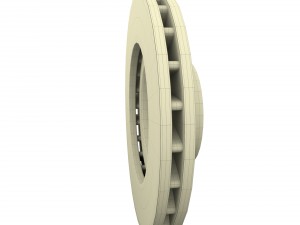 ventilated brake disk Modèle 3D