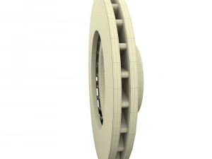 ventilated brake disk 3D Model