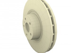 ventilated brake disk Modèle 3D