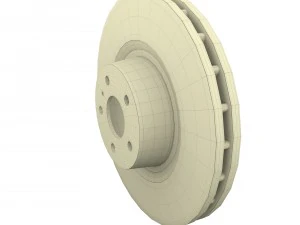 ventilated brake disk 3D Model