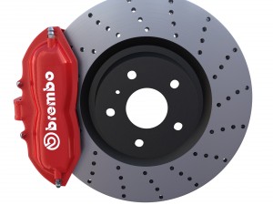 sport ventilated brake system Modelo 3D