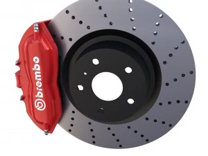 sport ventilated brake system 3D Model