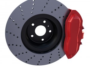 sport ventilated brake system Modelo 3D