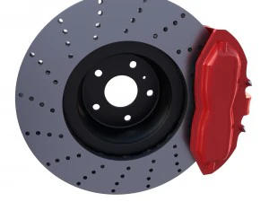 sport ventilated brake system 3D Model