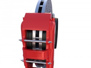 sport ventilated brake system Modelo 3D