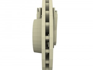 sport ventilated brake system Modelo 3D