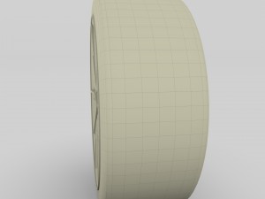 tesla model 3 rim 3Dモデル