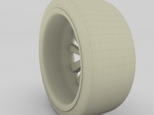 tesla model 3 rim 3Dモデル