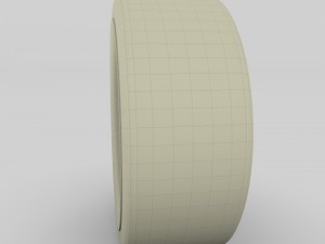 tesla model 3 wheel 3D 模型