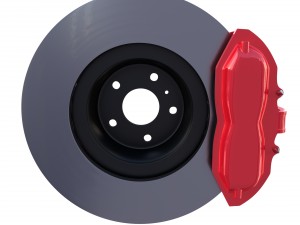 tesla ventilated brake system Modelo 3D