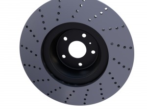 sport ventilated brake disk 3D 모델