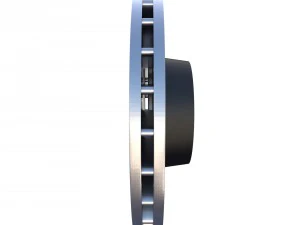 sport ventilated brake disk 3D Model