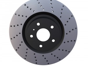 sport ventilated brake disk 3D 모델
