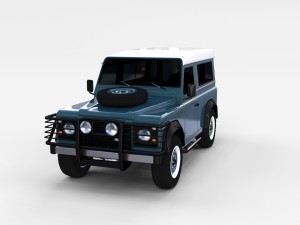land rover defender pack 3D मॉडल