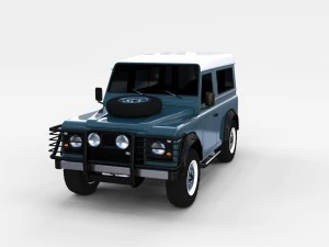 paquete de defensa land rover Modelo 3D
