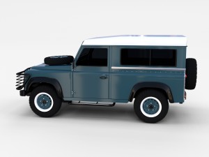 land rover defender pack 3D मॉडल