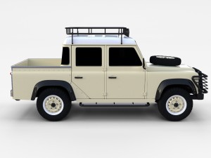 land rover defender pack 3D मॉडल