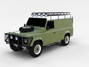 land rover defender pack 3D मॉडल