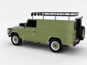 land rover defender pack 3D मॉडल
