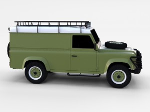 land rover defender pack 3D मॉडल