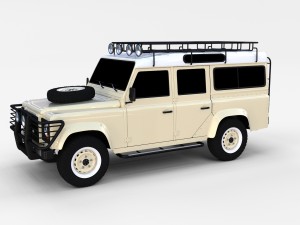 land rover defender pack 3D मॉडल