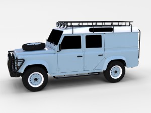 land rover defender pack 3D मॉडल