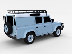 land rover defender pack 3D मॉडल