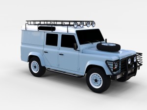 land rover defender pack 3D मॉडल