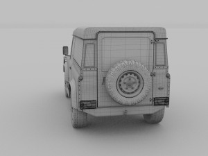 land rover defender pack 3D मॉडल