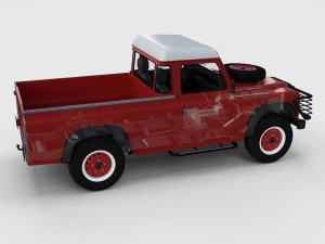 Полный пакет Land Rover Defender с шасси и промежуточным элементом 3D Модель