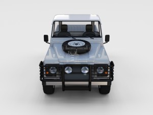 full land rover defender pack w chassis and inter 3D Модель