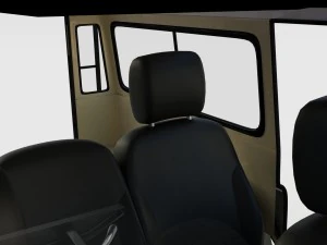 Полный пакет Land Rover Defender с шасси и промежуточным элементом 3D Модель